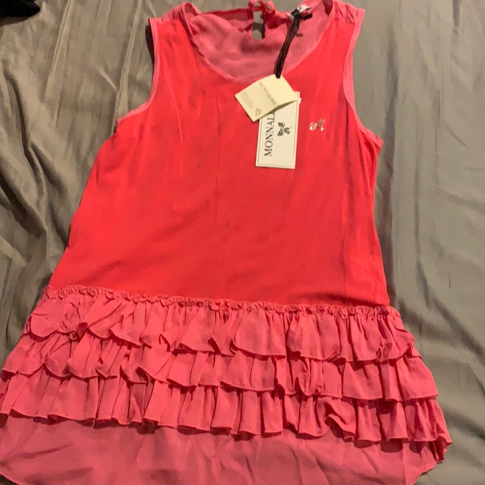 Mona Lisa size M girls coral tunic top 166/90